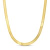 Thumbnail Image 1 of 4.9mm Herringbone Chain Necklace in Solid 10K Gold - 20"