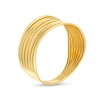 Thumbnail Image 2 of Multi-Strand Ring in 10K Gold - Size 7