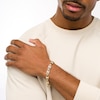 Thumbnail Image 1 of Men's 2 CT. T.W. Diamond Link Bracelet in 10K Gold – 8.5"