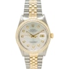 Thumbnail Image 1 of Previously Owned - Ladies' Rolex Datejust 36 1 CT. T.W. Diamond Two-Tone Automatic Watch (Model: 69173)