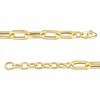 Thumbnail Image 4 of 2.5mm Paper Clip Link Chain Necklace in Hollow 10K Gold - 20"