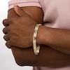 Thumbnail Image 2 of Men's 2-1/2 CT. T.W. Certified Lab-Grown Diamond Multi-Row Link Bracelet in 14K Gold (F/SI2) – 8.47"