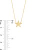 Thumbnail Image 4 of Mini Star Disc Necklace in 14K Gold