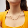 Thumbnail Image 2 of 3.5mm Paper Clip Chain Necklace in Solid 10K Gold - 18"