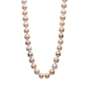 Thumbnail Image 0 of 10.5-12.5mm Multi-Color Cultured Freshwater Pearl Strand Necklace with 14K Gold Clasp 