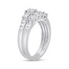 Thumbnail Image 2 of 1/2 CT. T.W. Diamond Three Stone Bridal Set in 10K White Gold