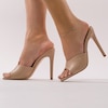 Thumbnail Image 2 of Diamond Accent Bow Anklet in Sterling Silver and 10K Rose Gold - 10"