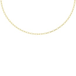 Paper Clip Cheval Chain Builder Necklace (1-6 Charms)
