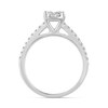Thumbnail Image 2 of 3/4 CT. T.W. Pear-Shaped Multi-Diamond Engagement Ring in 14K White Gold