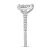 Thumbnail Image 3 of 3/4 CT. T.W. Pear-Shaped Multi-Diamond Engagement Ring in 14K White Gold