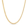 Thumbnail Image 1 of Child's 2.2mm Cuban Curb Chain Necklace in Hollow 14K Gold – 13"