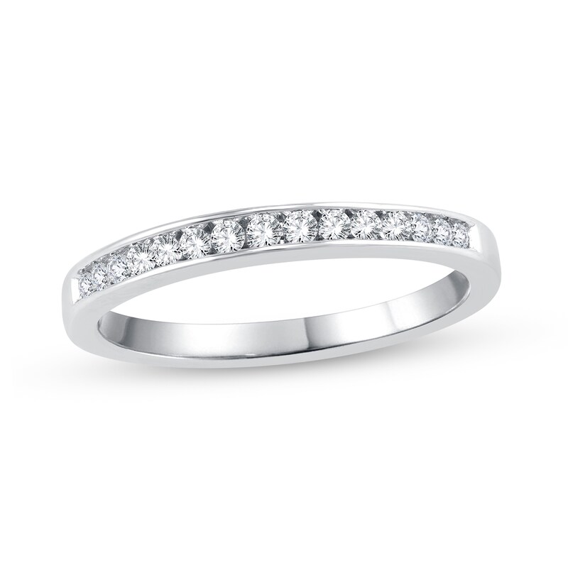 Main Image 5 of 5/8 CT. T.W. Diamond Bridal Set in 14K White Gold