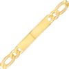 Thumbnail Image 0 of Men's ID with Figaro Chain Bracelet in 10K Gold – 8.5"