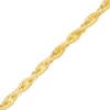Thumbnail Image 1 of 4.0mm Glitter Rope Chain Bracelet in Hollow 10K Gold – 7.5"