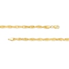 Thumbnail Image 1 of 4.0mm Glitter Rope Chain Necklace in Hollow 10K Gold - 18"
