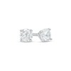 Thumbnail Image 1 of 1/3 CT. T.W. Certified Lab-Grown Diamond Solitaire Stud Earrings in 10K White Gold (I/SI2)