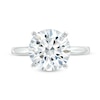 Thumbnail Image 4 of 4 CT. Certified Lab-Grown Diamond Solitaire Engagement Ring in 14K White Gold (F/VS2)