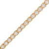 Thumbnail Image 0 of Men's 1-1/4 CT. T.W. Multi-Diamond Tennis Bracelet in 10K Gold - 8.5"