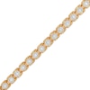 Thumbnail Image 1 of Men's 1-1/4 CT. T.W. Multi-Diamond Tennis Bracelet in 10K Gold - 8.5"