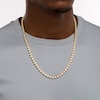 Thumbnail Image 2 of Men's 2-1/2 CT. T.W. Multi-Diamond Tennis Necklace in 10K Gold – 22.5"