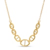 Thumbnail Image 1 of Mariner Link Necklace in 10K Gold – 17"