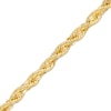 Thumbnail Image 1 of Men's 4.0mm Diamond-Cut Glitter Rope Chain Bracelet in Solid 10K Gold – 8.5"