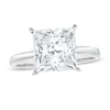 4 CT. Certified Princess-Cut Lab-Created Diamond Solitaire Engagement Ring In 14K White Gold (F/VS2)