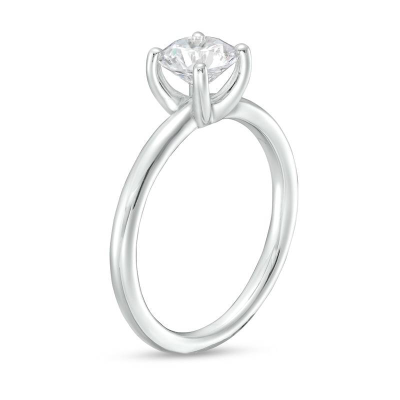 1 CT. Certified Lab-Created Diamond Solitaire Engagement Ring in 14K White Gold (I/SI2)