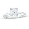 Thumbnail Image 1 of 1-1/2 CT. Certified Lab-Grown Diamond Solitaire Engagement Ring in 14K White Gold (I/SI2)