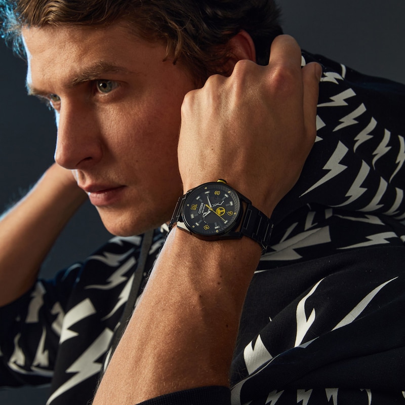 Main Image 2 of Men's Citizen Eco-Drive® ©MARVEL Avengers Thor Black Watch (Model: BM6987-50W)