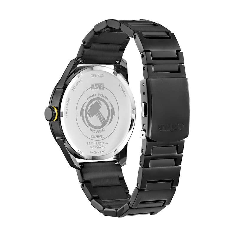 Main Image 4 of Men's Citizen Eco-Drive® ©MARVEL Avengers Thor Black Watch (Model: BM6987-50W)