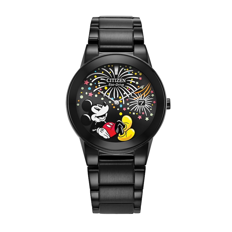 Main Image 1 of Citizen Eco-Drive® Mickey Mouse & Friends Fiesta Black Watch (Model: AU1095-57W)