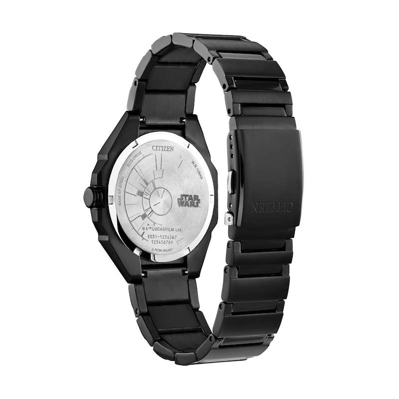 Main Image 5 of Men's Citizen Eco-Drive® Star Wars™ Death Star 2 Black IP Watch (Model: BJ6539-50W)