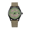 Men's Citizen Eco-DriveÂ® Star Warsâ¢ Yodaâ¢ Beige Nylon Strap Watch With Brown Dial (Model:Â BM6839-06W)