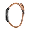 Thumbnail Image 2 of Men's Citizen Eco-Drive® Mickey Mouse & Friends Baseball Brown Leather Strap Watch (Model: BV1089-05W)
