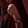 Thumbnail Image 2 of Men's Citizen Eco-Drive® Star Wars™ Tsuno Darth Maul Black IP Chronograph Watch with Red Dial (Model: AN3668-55W)