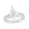 Thumbnail Image 1 of Vera Wang Love Collection 3-3/4 CT. T.W. Lab-Grown Diamond Double Row Engagement Ring in 14K White Gold (F/VS2)