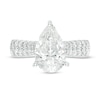 Thumbnail Image 4 of Vera Wang Love Collection 3-3/4 CT. T.W. Lab-Grown Diamond Double Row Engagement Ring in 14K White Gold (F/VS2)
