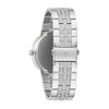 Thumbnail Image 6 of Men's Bulova Crystal Watch with Black Dial and Cross Pendant Box Set (Model: 96K110) - 24"