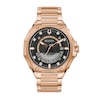 Thumbnail Image 0 of Men's Bulova Precisionist X Diamond Accent Rose-Tone Watch with Black Dial (Model: 97D129)