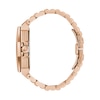 Thumbnail Image 1 of Men's Bulova Precisionist X Diamond Accent Rose-Tone Watch with Black Dial (Model: 97D129)