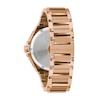Thumbnail Image 2 of Men's Bulova Precisionist X Diamond Accent Rose-Tone Watch with Black Dial (Model: 97D129)