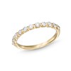 1/2 CT. T.W. Diamond Eleven Stone Station Wedding Band In 14K Gold