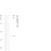 Thumbnail Image 2 of Child's 6.0mm Tube Hoop Earrings in 14K White Gold