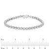 Thumbnail Image 4 of 4 CT. T.W. Certified Lab-Grown Diamond Tennis Bracelet in 10K White Gold (I/I1) – 7.25"