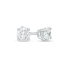 Thumbnail Image 0 of 3/4 CT. T.W. Certified Lab-Created Diamond Solitaire Stud Earrings in 10K White Gold (I/I1)