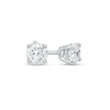 Thumbnail Image 1 of 3/4 CT. T.W. Certified Lab-Grown Diamond Solitaire Stud Earrings in 10K White Gold (I/I1)