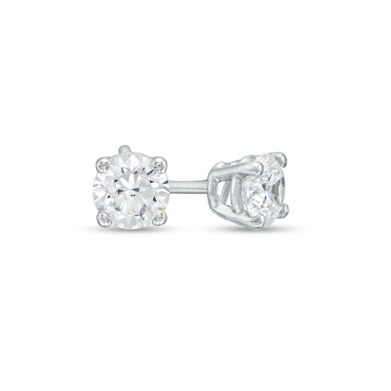 Diamond Stud Earrings 1/4 ct tw Round-Cut 10K Yellow Gold