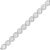 Thumbnail Image 0 of 8 CT. T.W. Certified Lab-Created Diamond Tennis Bracelet in 10K White Gold (I/I1) – 7.25"