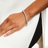 Thumbnail Image 2 of 8 CT. T.W. Certified Lab-Grown Diamond Tennis Bracelet in 10K White Gold (I/I1) – 7.25"
